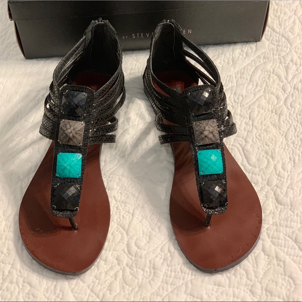Black Steven by Steve Madden sandals